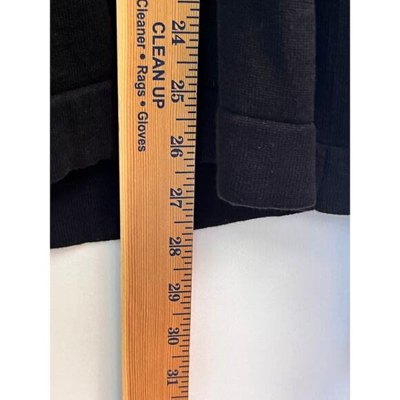 Tulliano Men's Large Black Silk Blend Long Sleeve Polo Pullover Sweater Shirt - Picture 5 of 5